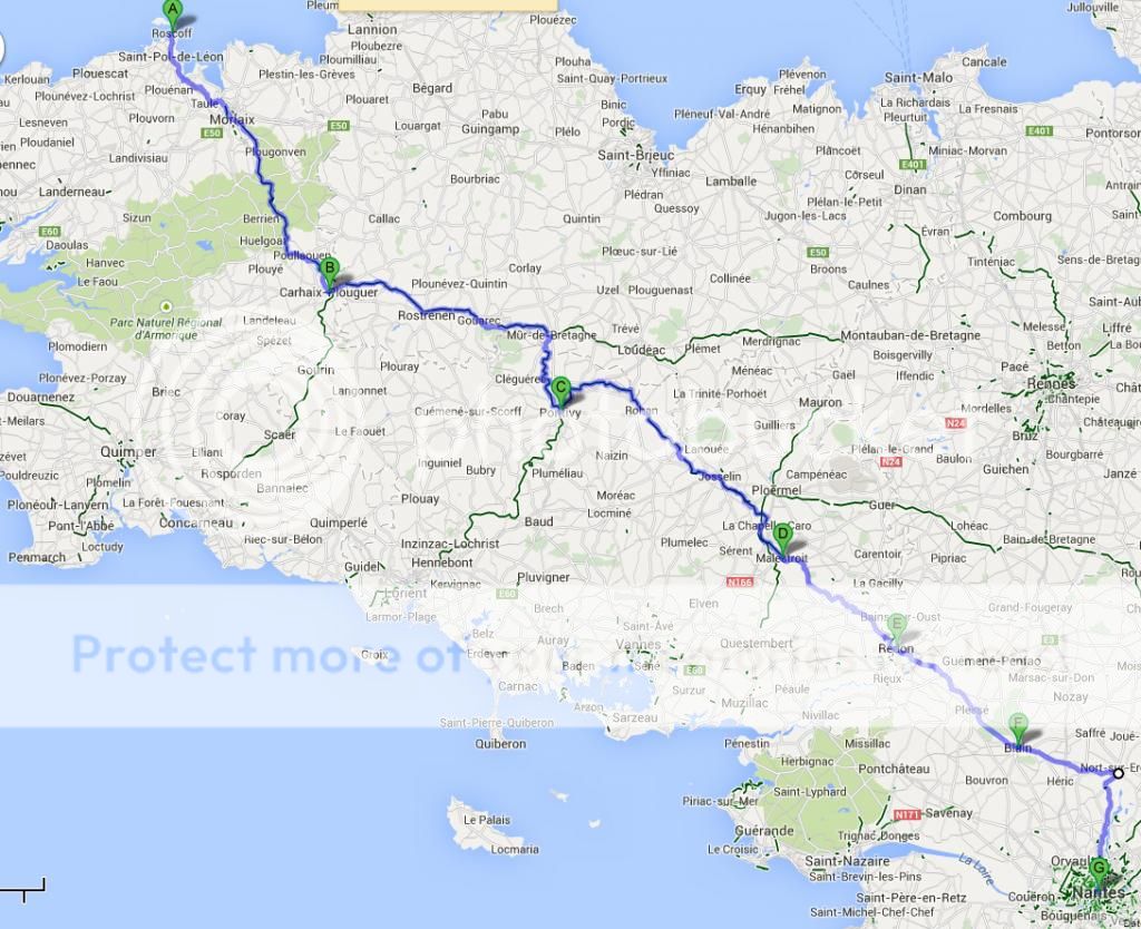 Verano 2015 Roscoff a Nantes Velodyssee « Foro de cicloturismo y